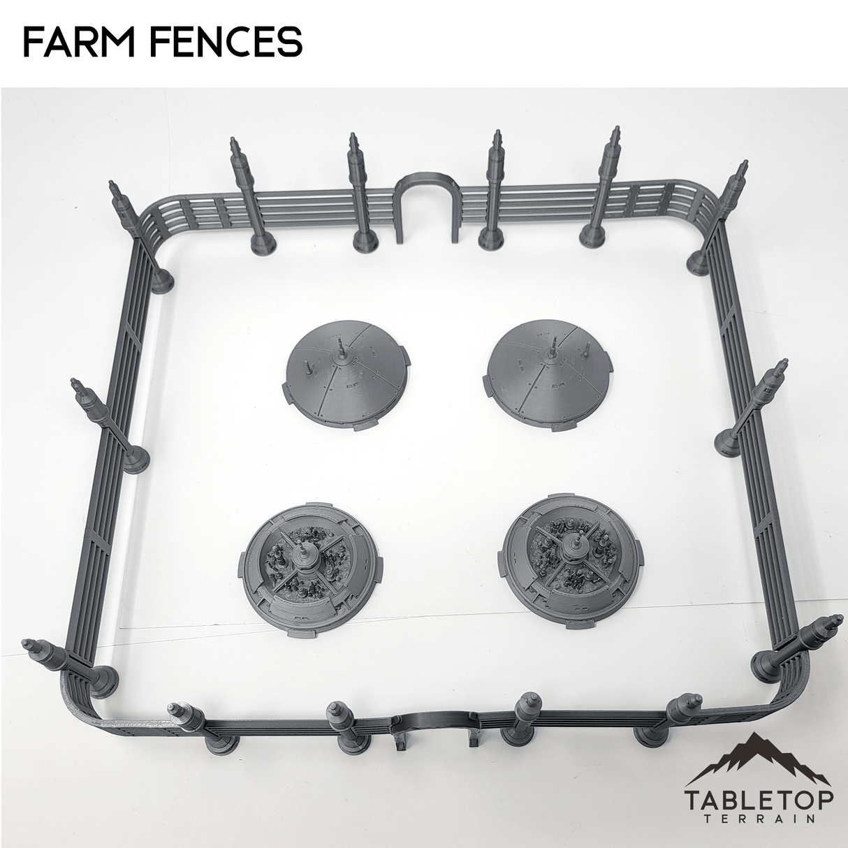 Tabletop Terrain Terrain Massa'Dun Farm Fences + Plantations