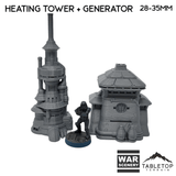 Tabletop Terrain Terrain Massa'Dun Heating Tower + Generator