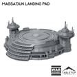 Tabletop Terrain Terrain Massa'Dun Landing Pad