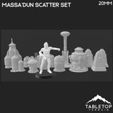 Tabletop Terrain Terrain Massa'Dun Scatter Set