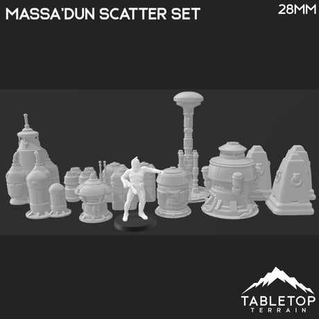 Tabletop Terrain Terrain Massa'Dun Scatter Set