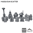 Tabletop Terrain Terrain Massa'Dun Scatter Set