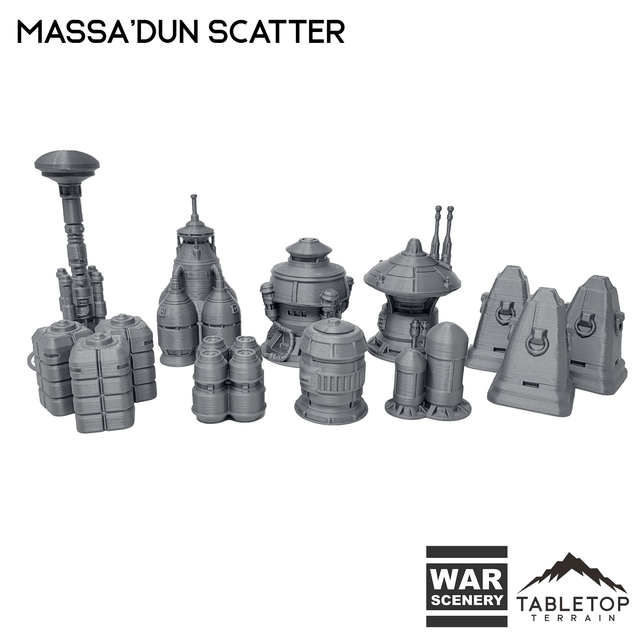 Tabletop Terrain Terrain Massa'Dun Scatter Set