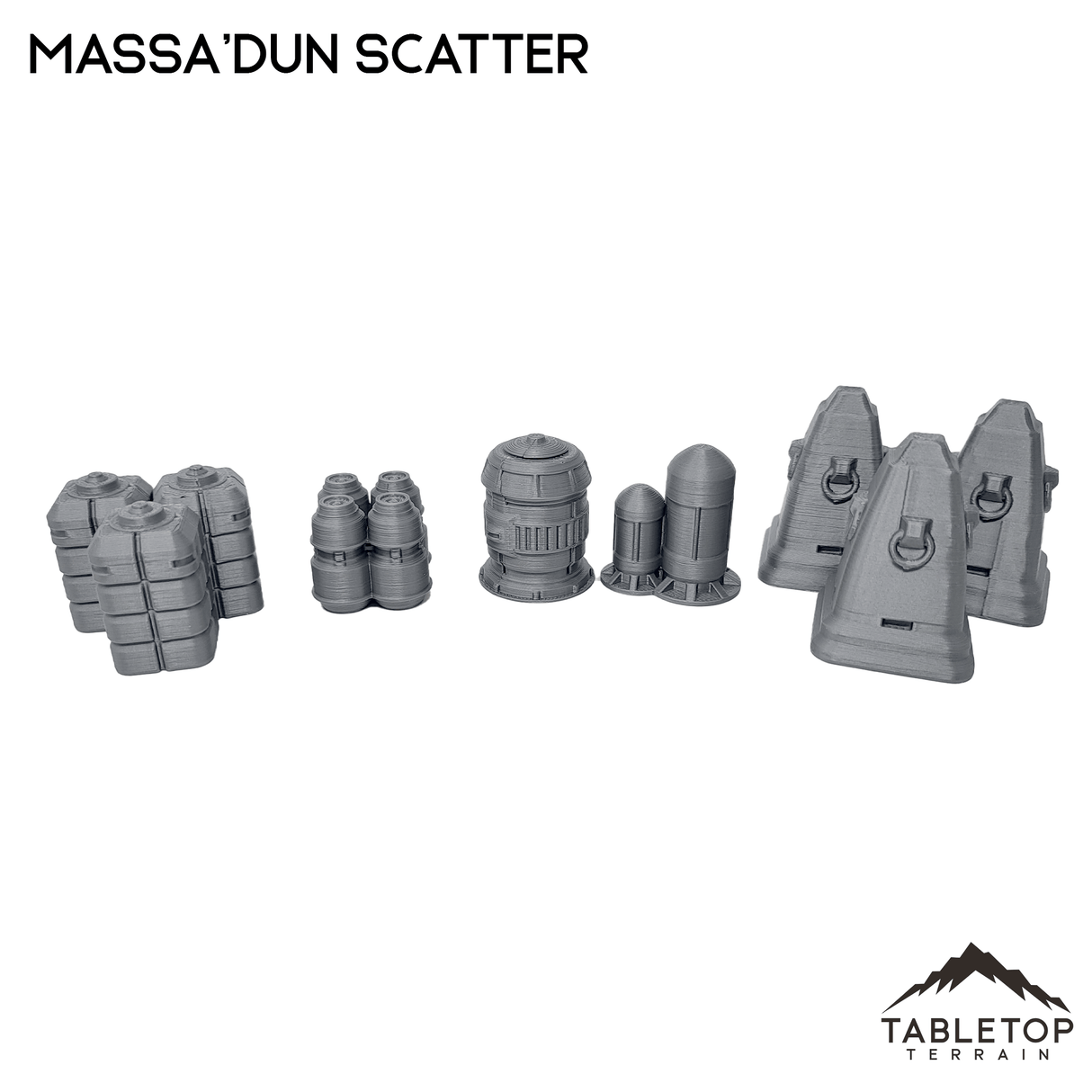 Tabletop Terrain Terrain Massa'Dun Scatter Set