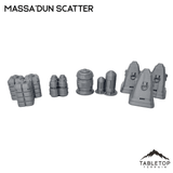 Tabletop Terrain Terrain Massa'Dun Scatter Set