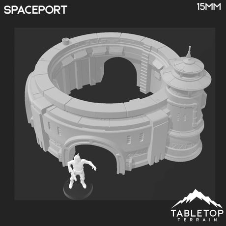 Tabletop Terrain Terrain Massa'Dun Spaceport