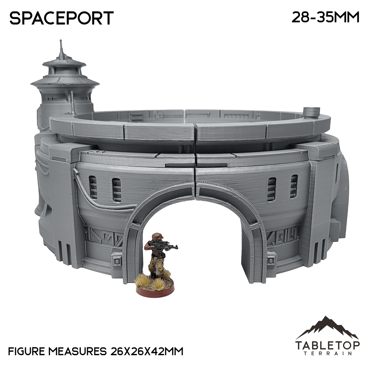 Tabletop Terrain Terrain Massa'Dun Spaceport