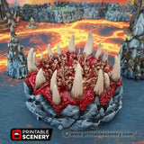 Tabletop Terrain Terrain Maw of Despair - Fantasy Demon Terrain