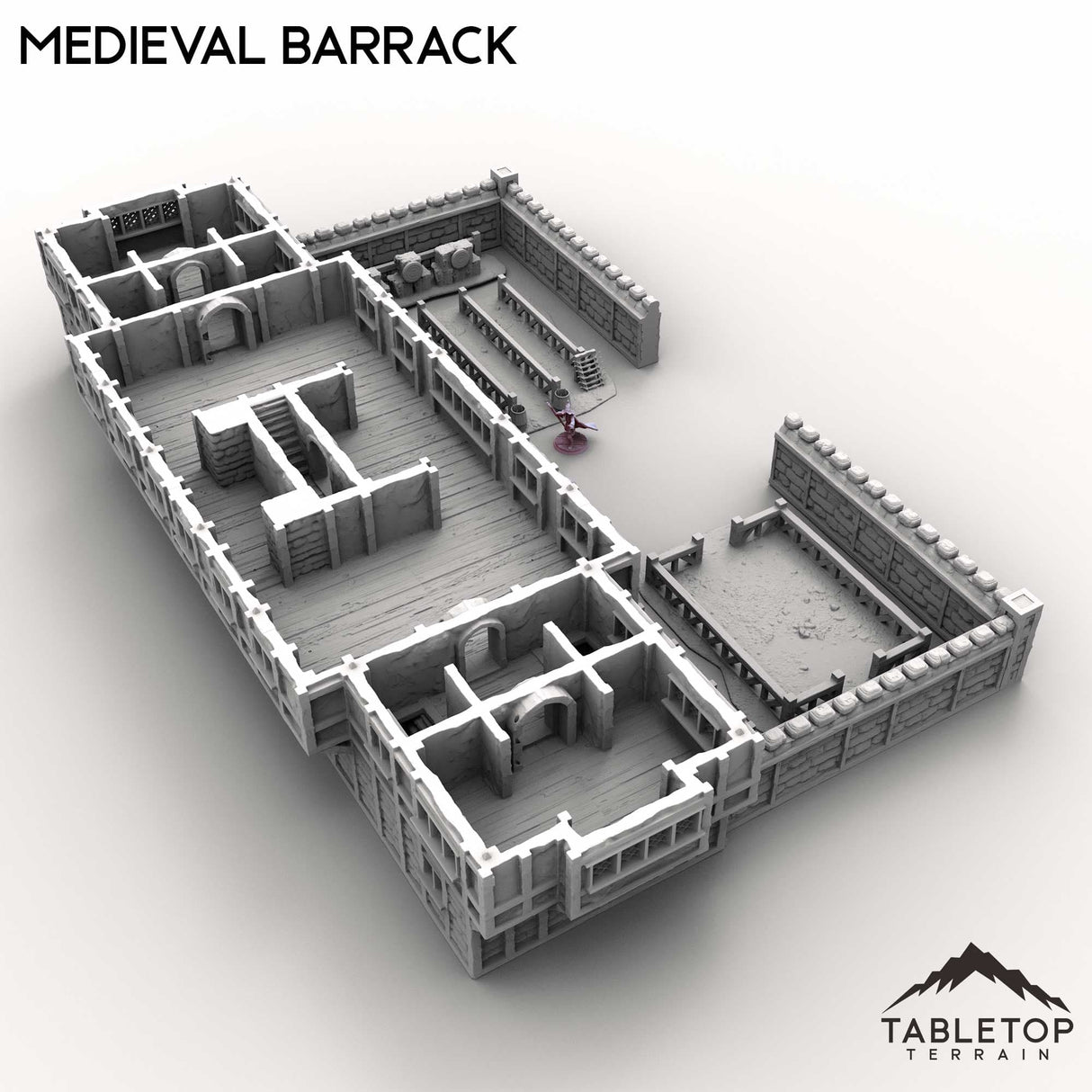 Tabletop Terrain Terrain Medieval Barrack