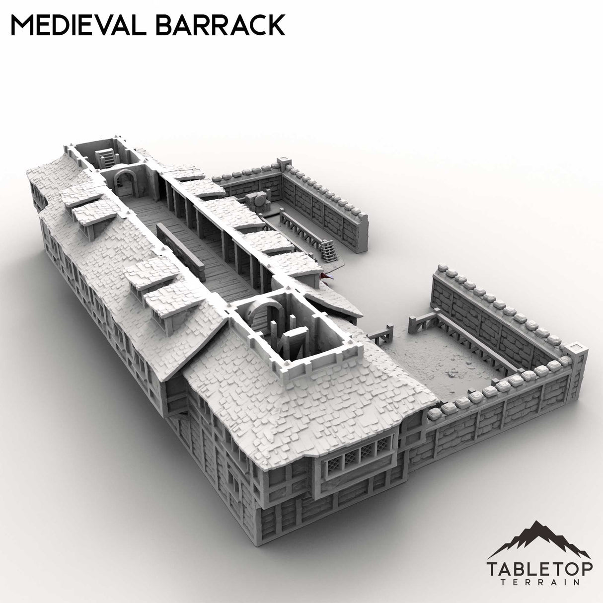 Tabletop Terrain Terrain Medieval Barrack