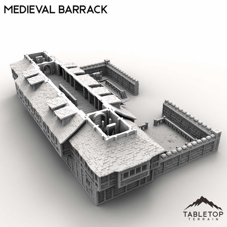 Tabletop Terrain Terrain Medieval Barrack