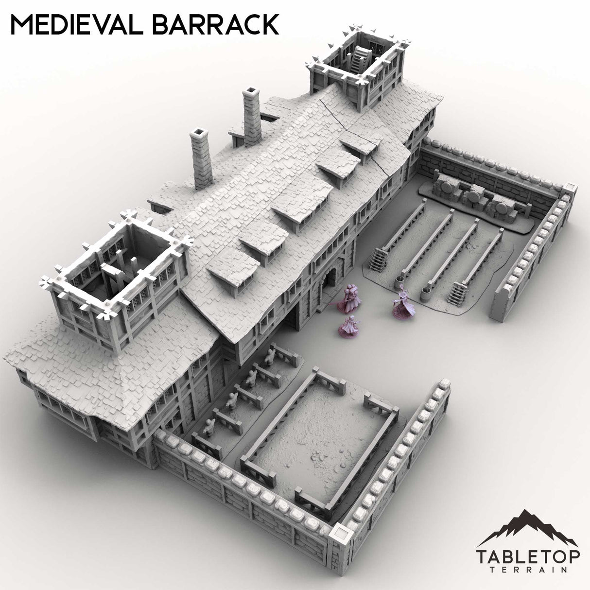 Tabletop Terrain Terrain Medieval Barrack