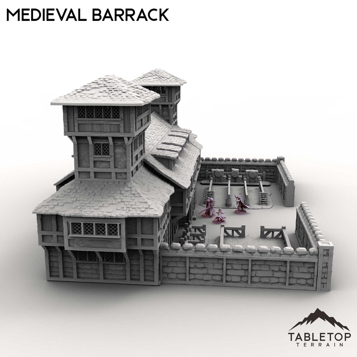 Tabletop Terrain Terrain Medieval Barrack