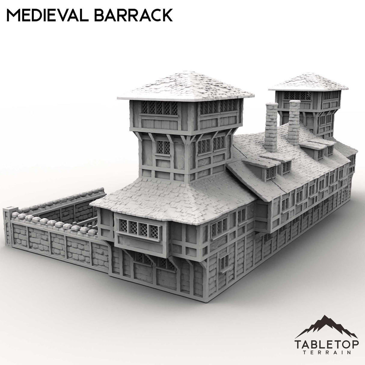 Tabletop Terrain Terrain Medieval Barrack