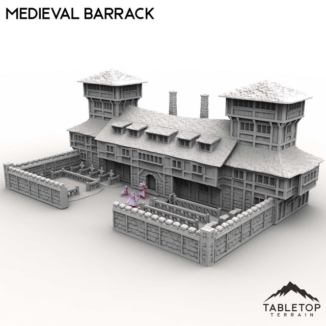 Tabletop Terrain Terrain Medieval Barrack