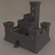 Tabletop Terrain Terrain Medieval Fort