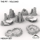 Tabletop Terrain Terrain Medium / 32mm The Pit - Volcano