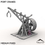 Tabletop Terrain Terrain Medium Fixed / 32mm Port Cranes