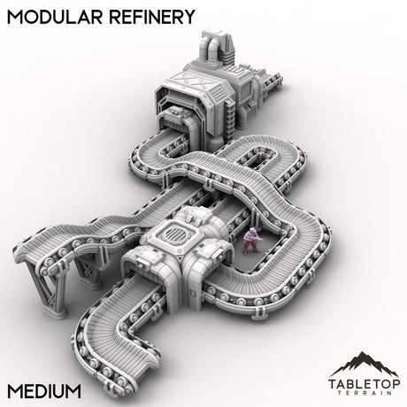 Tabletop Terrain Terrain Medium Modular Refinery