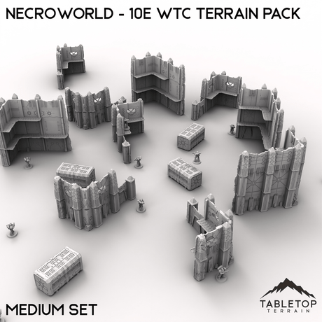 Tabletop Terrain Terrain Medium NecroWorld - 10e WTC Terrain Pack