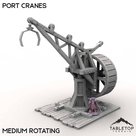 Tabletop Terrain Terrain Medium Rotating / 32mm Port Cranes