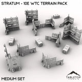 Tabletop Terrain Terrain Medium Stratum - WTC compatible Terrain Pack