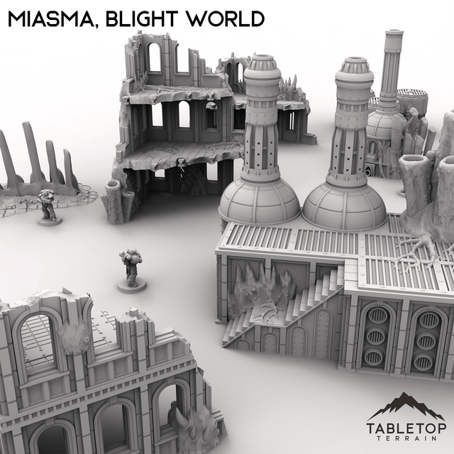 Tabletop Terrain Terrain Miasma, Blight World