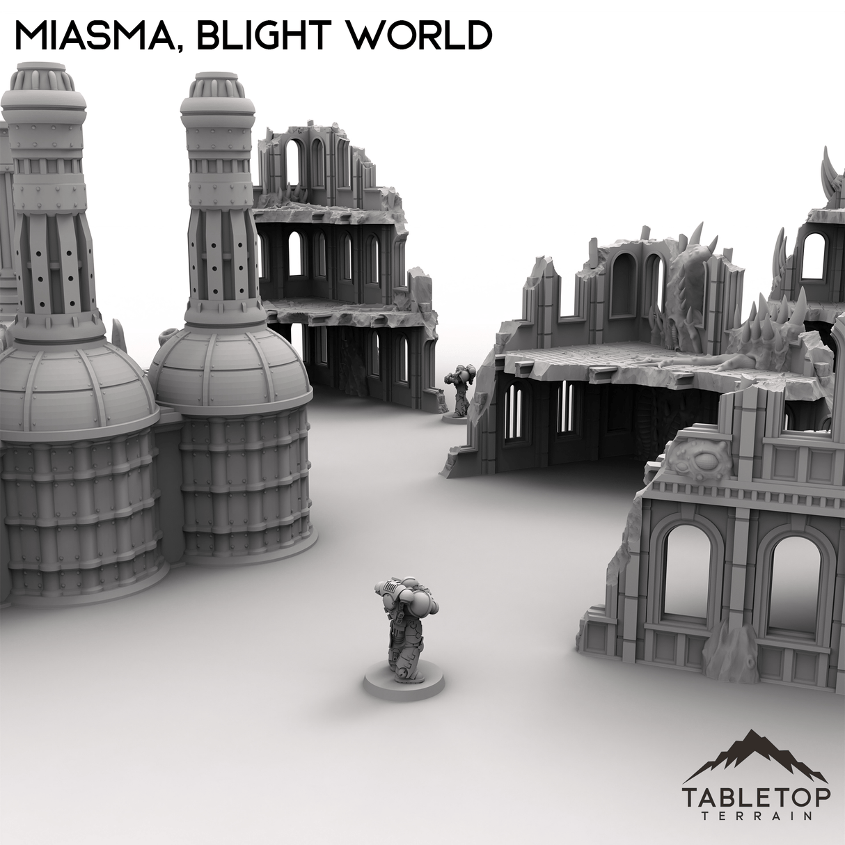 Tabletop Terrain Terrain Miasma, Blight World