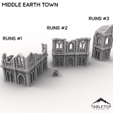 Tabletop Terrain Terrain Middle Earth Town