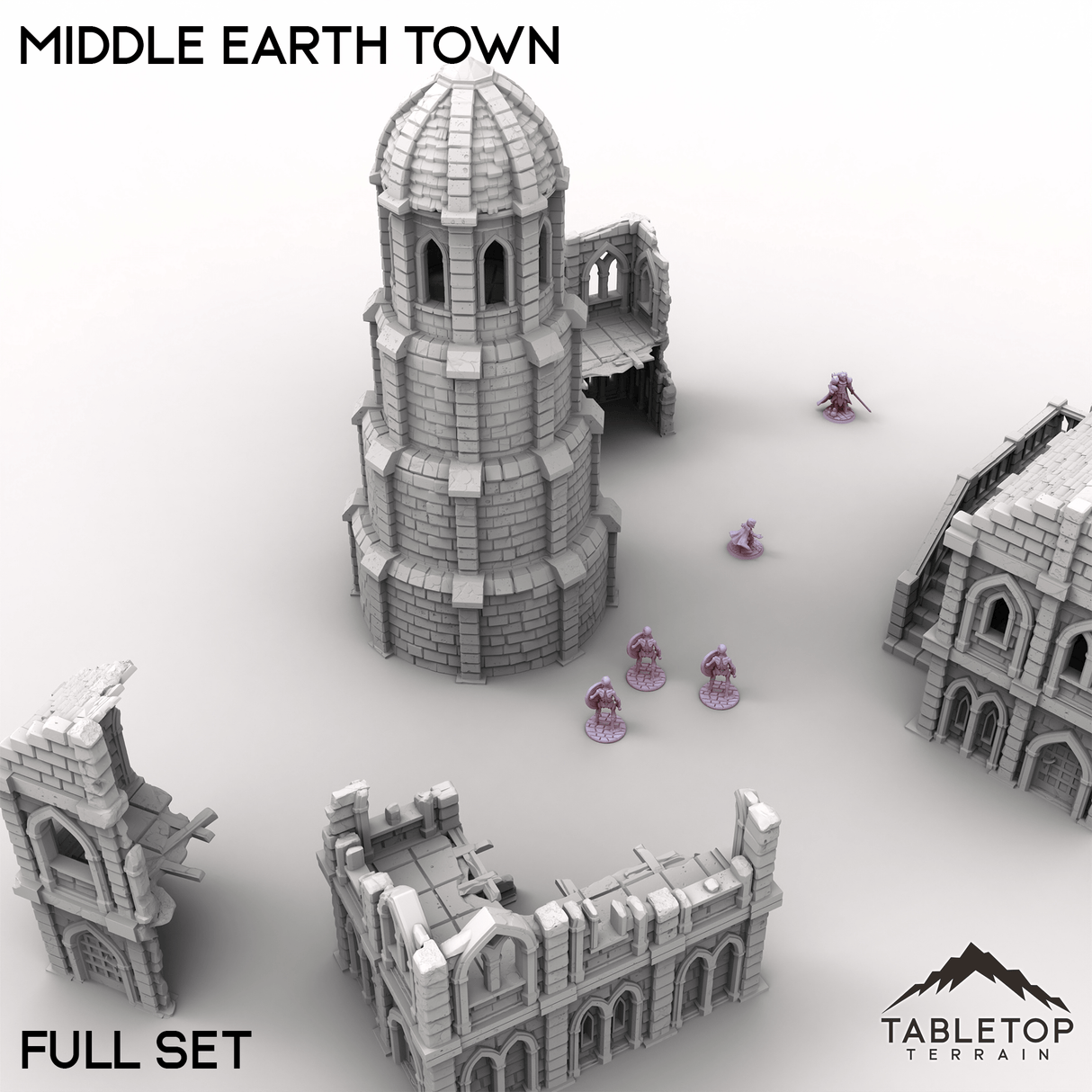 Tabletop Terrain Terrain Middle Earth Town