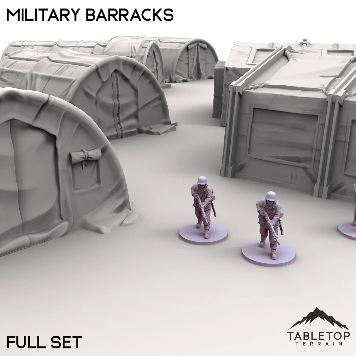 Tabletop Terrain Terrain Military Barracks