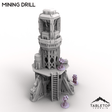 Tabletop Terrain Terrain Mining Drill