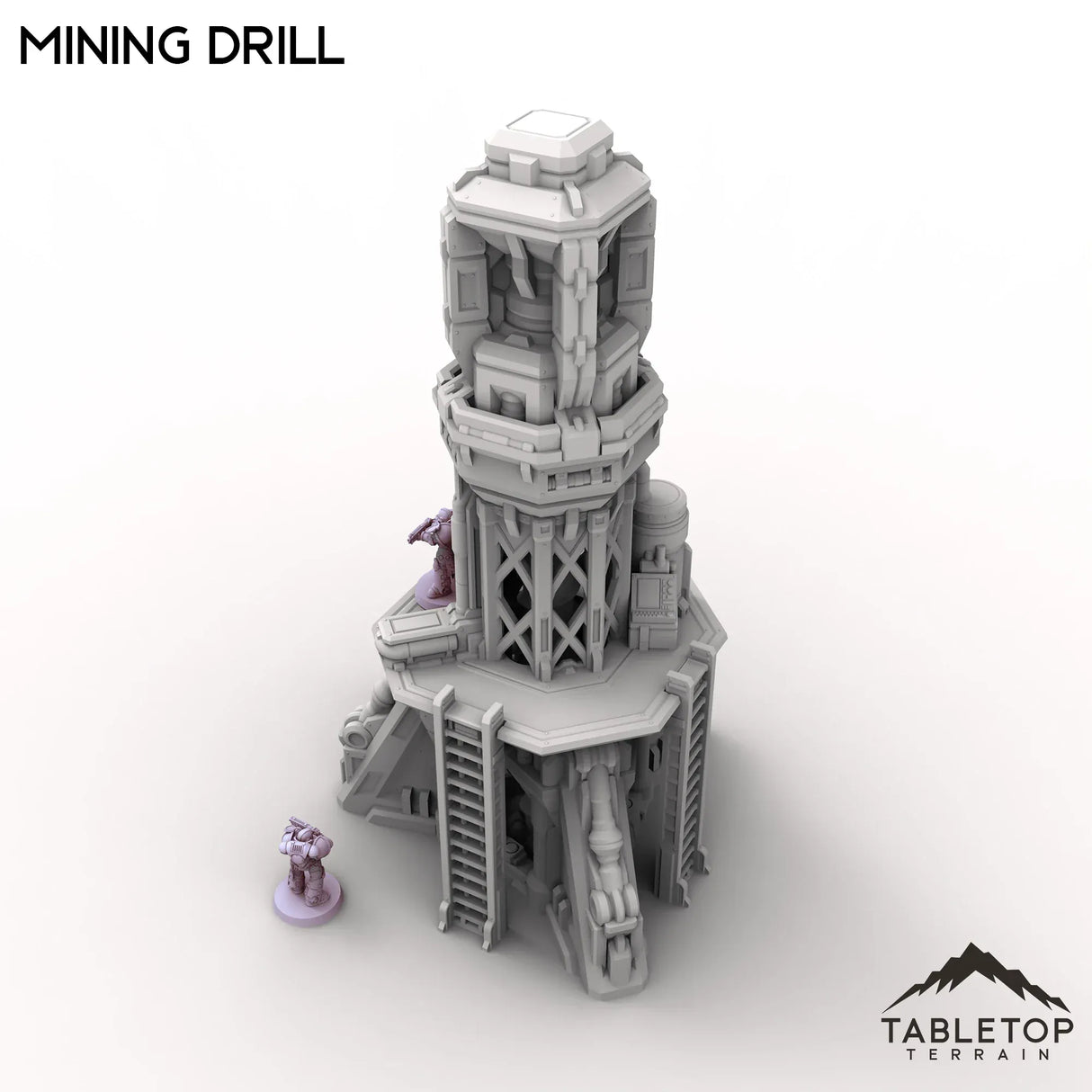 Tabletop Terrain Terrain Mining Drill