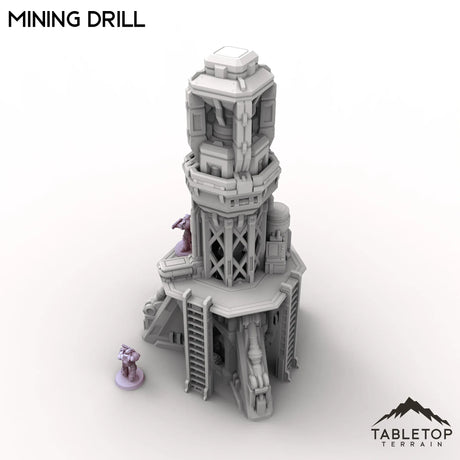 Tabletop Terrain Terrain Mining Drill