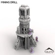 Tabletop Terrain Terrain Mining Drill