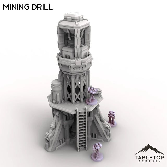 Tabletop Terrain Terrain Mining Drill