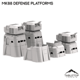 Tabletop Terrain Terrain MK88 Defense Platforms - Imperial Base Builder