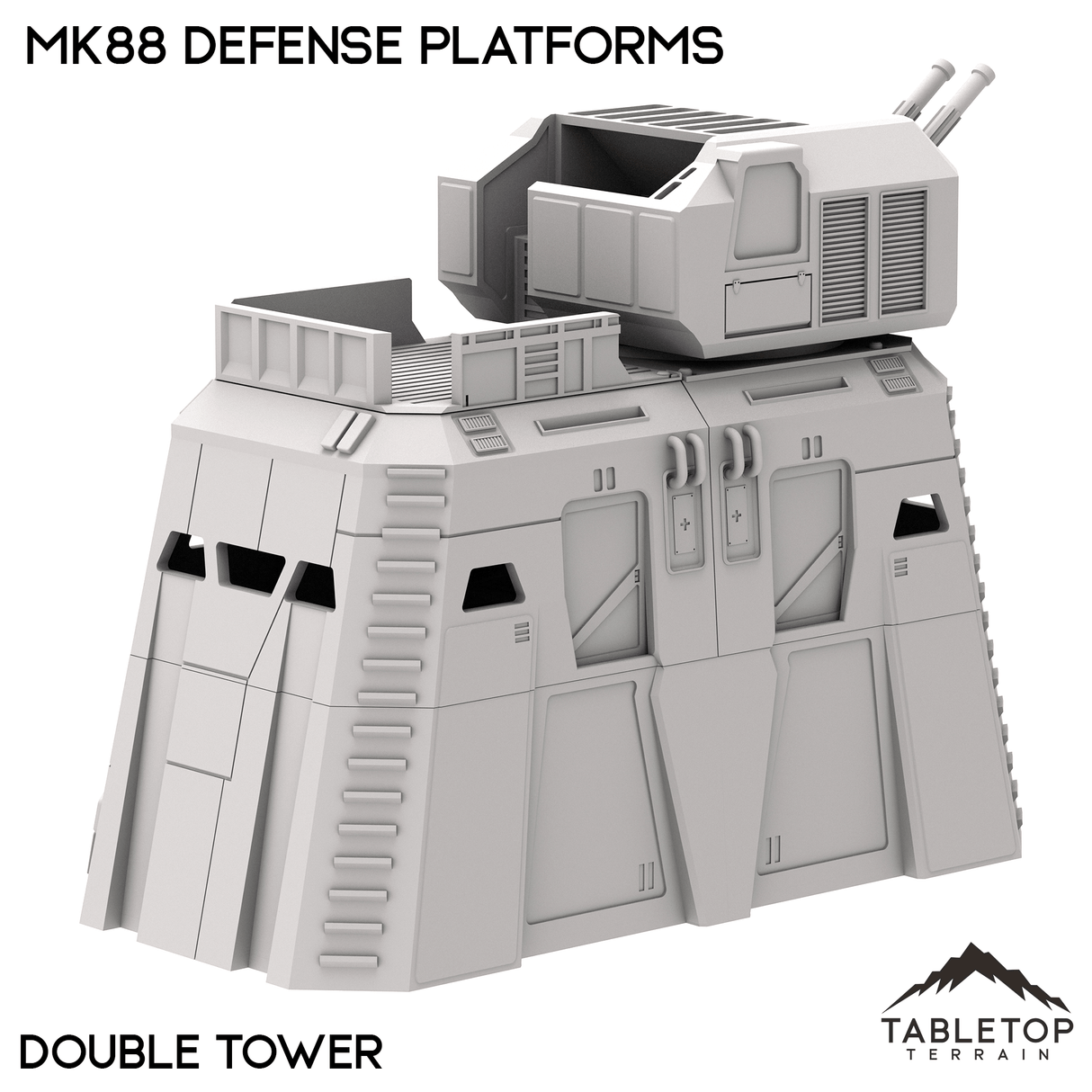 Tabletop Terrain Terrain MK88 Defense Platforms - Imperial Base Builder