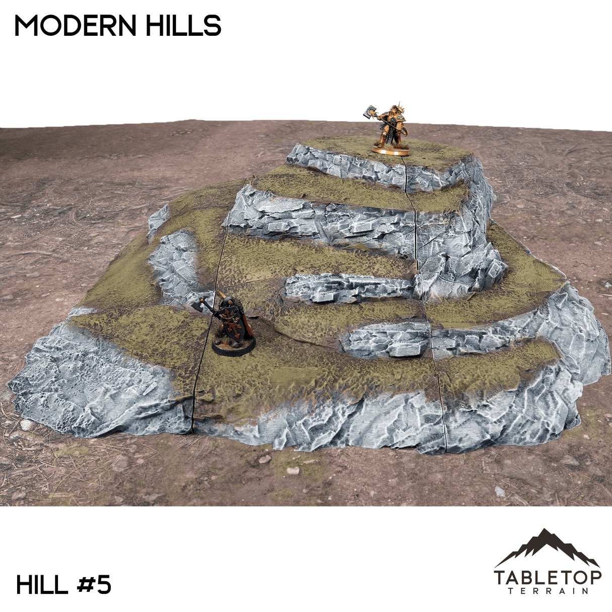 Tabletop Terrain Terrain Modern Hills