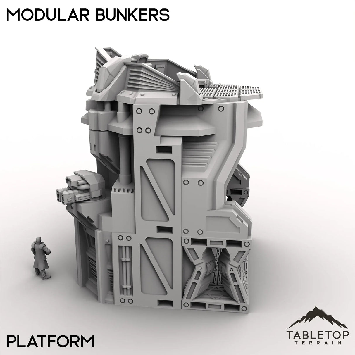 Tabletop Terrain Terrain Modular Bunkers