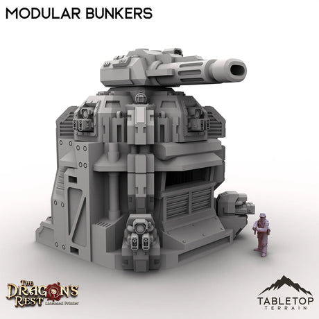 Tabletop Terrain Terrain Modular Bunkers