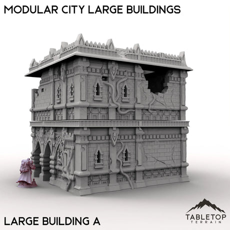 Tabletop Terrain Terrain Modular City Large Buildings