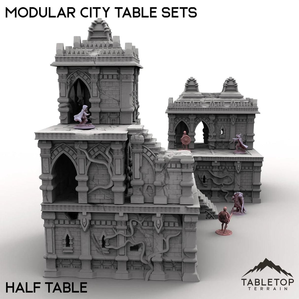 Tabletop Terrain Terrain Modular City Table Sets
