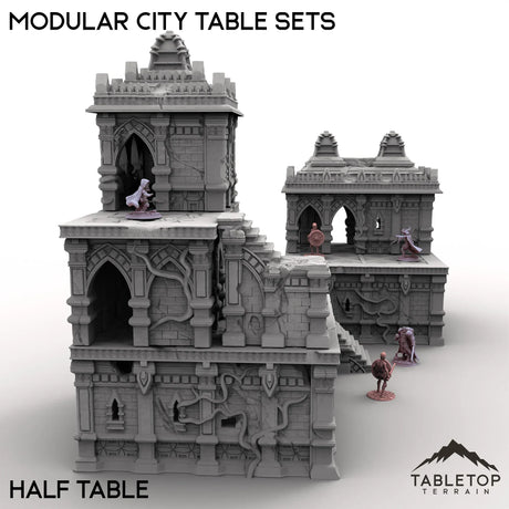 Tabletop Terrain Terrain Modular City Table Sets