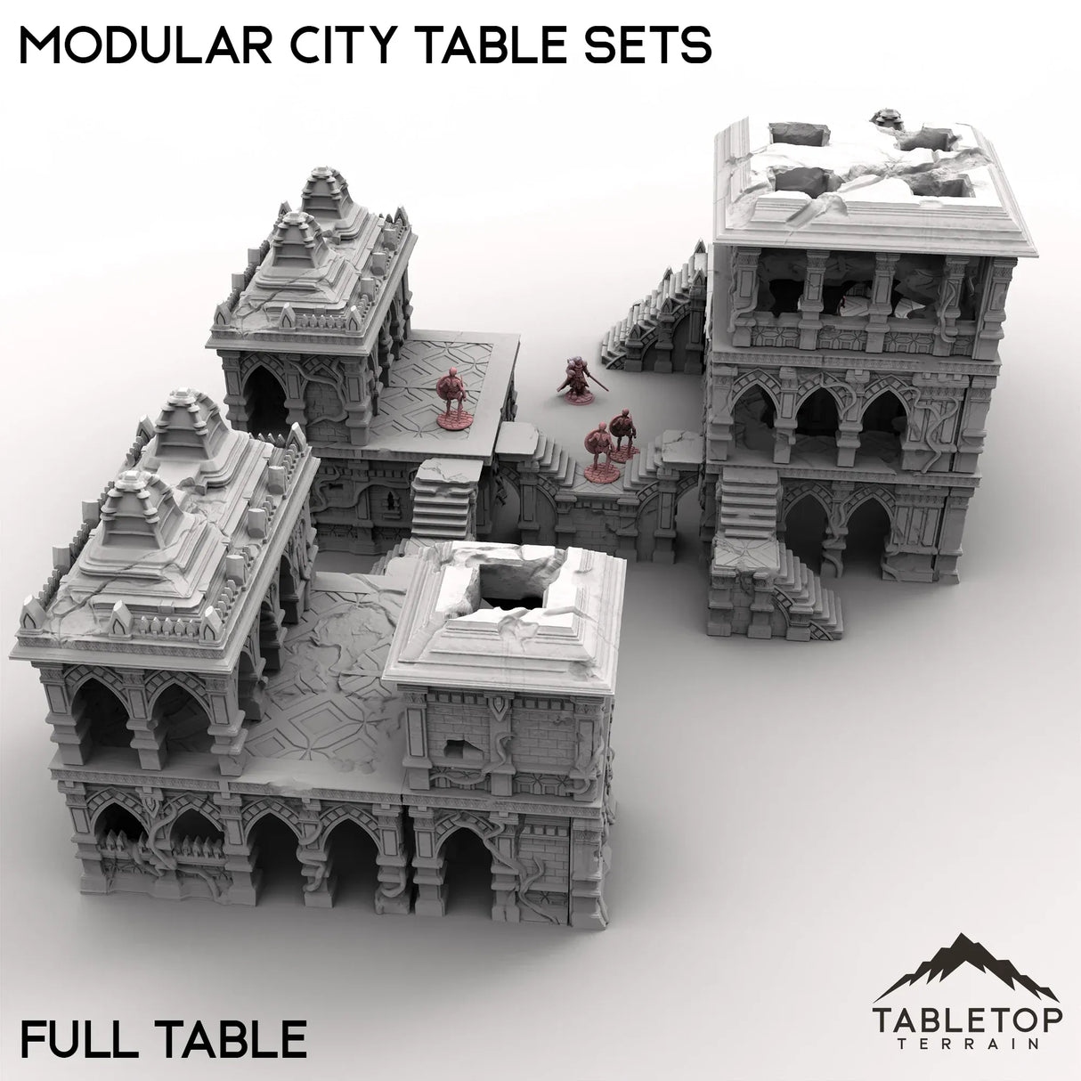 Tabletop Terrain Terrain Modular City Table Sets