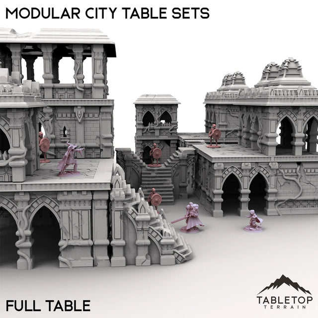 Tabletop Terrain Terrain Modular City Table Sets
