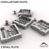 Tabletop Terrain Terrain Modular Farm Plots