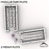 Tabletop Terrain Terrain Modular Farm Plots