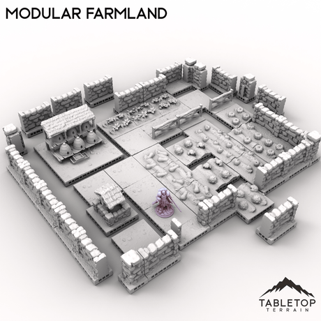 Tabletop Terrain Terrain Modular Farmland