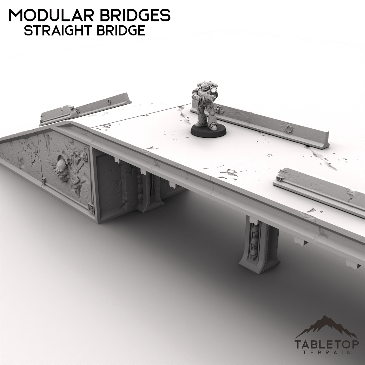 Tabletop Terrain Terrain Modular Grimdark Bridges